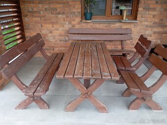 Predám záhradné sedenie - 2