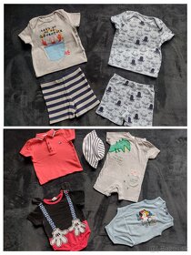 Balík letného oblečenia pre chlapca 74 6-9 mesiacov - 2