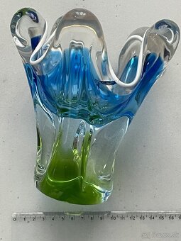 Váza - modro zelená - 2