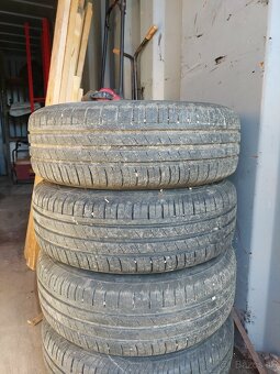 Predam plechové disky a gumy r15 5x100 - 2