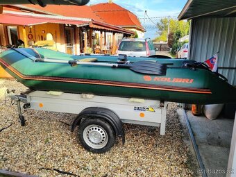 Čln Kolibri KM360D, 4takt Storm 5hp, sonar Lowrance Hook2 - 2