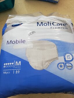 Plienkové nohavičky pre dospelých  veľ. M Tena, Molicare - 2