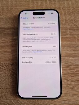 Apple iPhone 15 128GB MODRY - 2