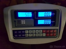 Digitálna mostíková váha TCS do 600 kg 60x80 cm s opěrkou - 2