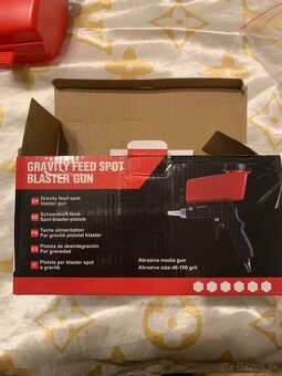 Predám ručnú pieskovačku – gravity feed - 2