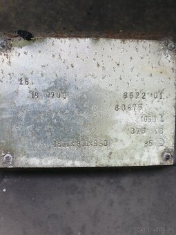 Kovová nádrž 1050l - 2