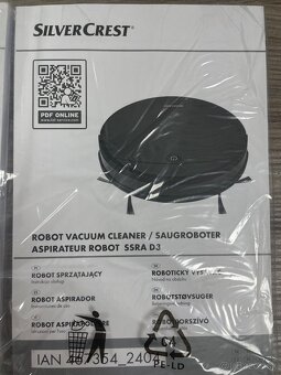 Roboticky vysavac Silvercrest Ssra D3 - 2