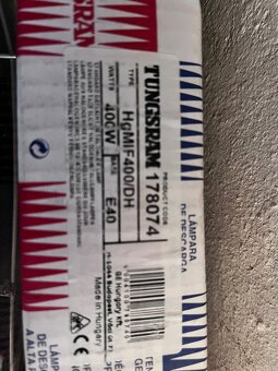 Halogenidová výbojka 400W - 2