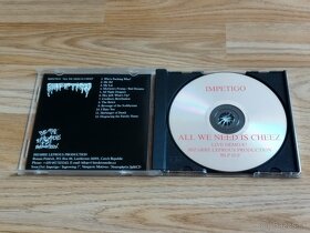 IMPETIGO - "All We Need Is Cheez" 1999 CD - 2