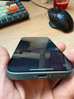 NOVÝ iPhone 16 128gb Cyan - 2