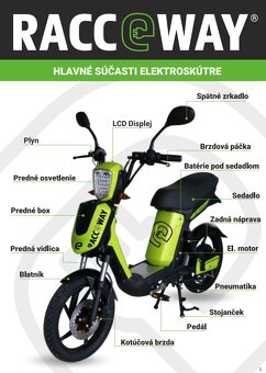 E-babeta moped skuter elektricky elektrobabeta - 2