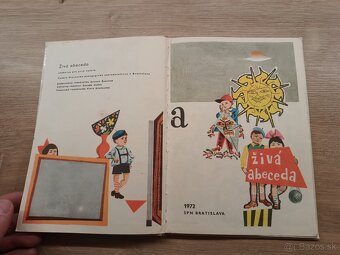 Živá abeceda 1972 ilustrácie Hložník - 2