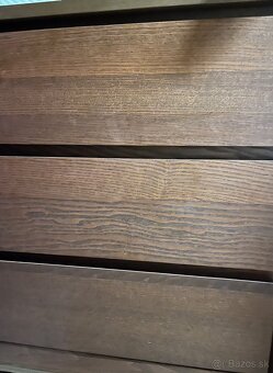 Ikea Malm hneda 80x78 - 2