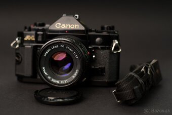 Canon A-1. FD 1:8/50mm - 2