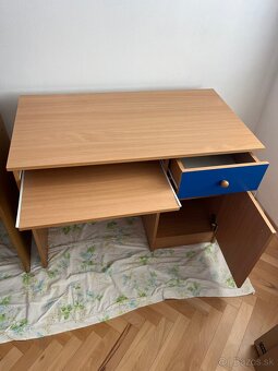 Predám písací stôl 100x55 - 2