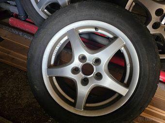 Elektróny 5x105 r16 + pneu 205/55r16 - 2