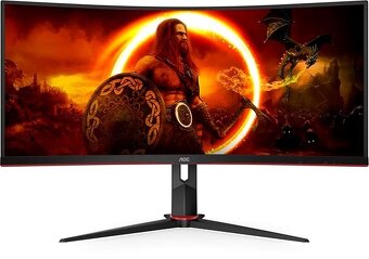 NOVÝ 34" AOC Gaming CU34G2XP/BK 21:9 prehnutý - 2