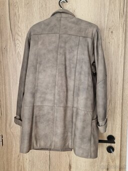 Kožený kabát/ bunda dámsky - 2