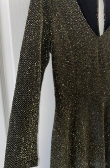 Trblietave elasticke saty Springfield velkost L - 2