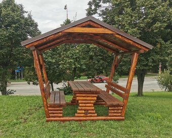 prístrešok so sedením, altánok - 2