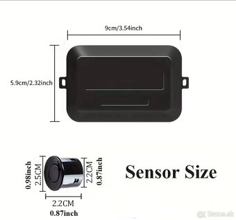 Parkovacie / cúvacie senzory BIELE - 2