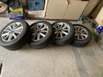 Originál Mazda disky + zimné pneumatiky R17 - 2