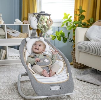 Ingenuity Rocking Seat Boutique Collection Bella Teddy kresi - 2