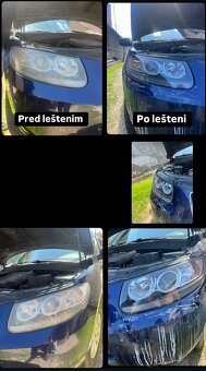 Leštenie svetiel na vozidlách - 2