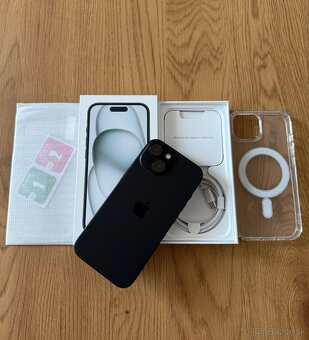 iPhone 15 128 gb Black - komplet príslušenstvo, záruka - 2