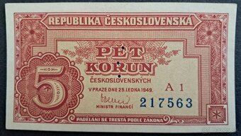 Bankovky - Republika Československá (1945-1953) - 2
