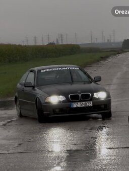 BMW E46 Coupe drift winter pekáč zvarenka 320i zábava šport - 2