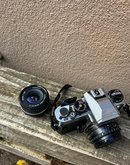 Nikon Fa + Nikon lens 50mm 1.8 + Nikon lens 28mm 2.8 - 2