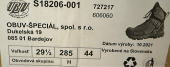 BOSP Taras High- takticka obuv vel.44 - 2