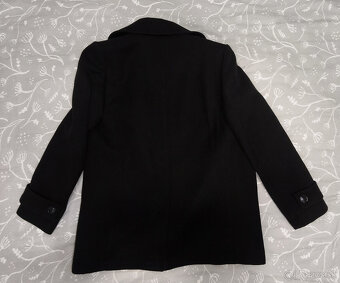 Pánsky čierny kabát H&M - 2