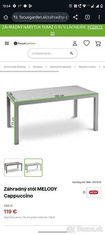 Technoratanový stôl - 2