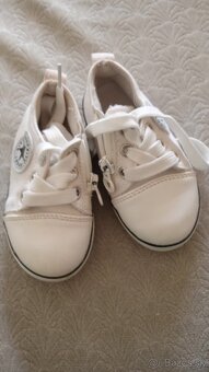 Detské biele tenisky č. 21 - 2