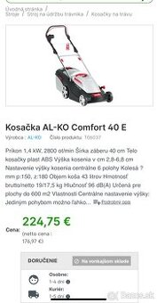 AL-KO Elektrická kosačka Comfort 40.E - 2