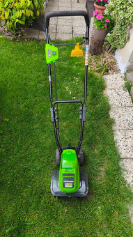 Predám akumulátorový kultivátor Greenworks G40TL - 2