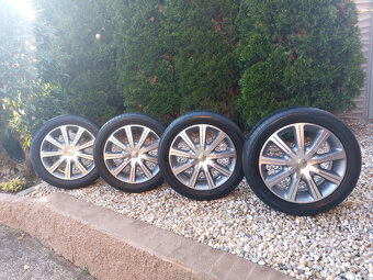 4-obute alu origi Ford 5x108 R17 J7/ET55 pneu 225/50 R17 - 2