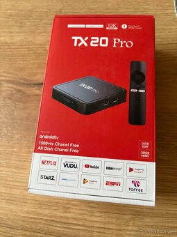Nový smart TV BOX 5G TX20 PRO 4K - ANDROID TV - 2