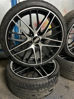 Alu disky značky BBS 5x112 R19 s pneumatikami - 2