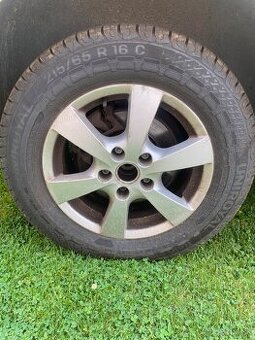 5x120 R16 Nové gumy 215/65 R16C T5 T6 Transporter - 2