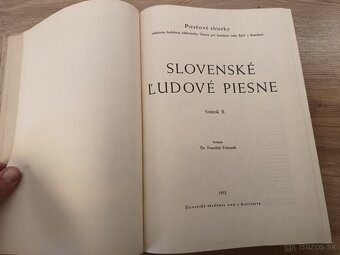 Slovenské ľudové piesne 2. , 1952 - 2
