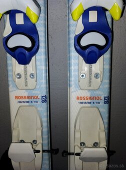 predam detsky set lyží rossignol + prilba Alpina - 2