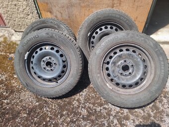 15 " plechové disky Škoda, VW na zimných - 2