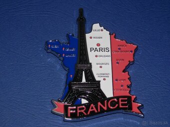 Kovové magnetky FRANCÚZSKO - 2