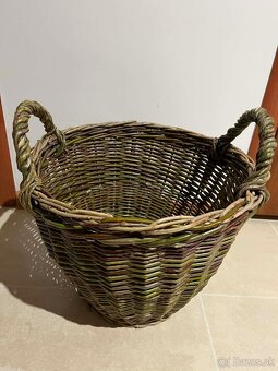 Vŕbové prútené koše - 2