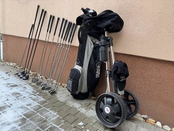 Predám golfový set aj s vozíkom - 2