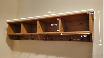 chodbový vešiak na oblečenie - 2