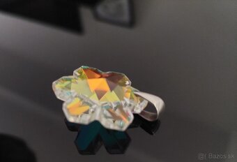 Swarovski kryštal privesok snehová vločka - 2